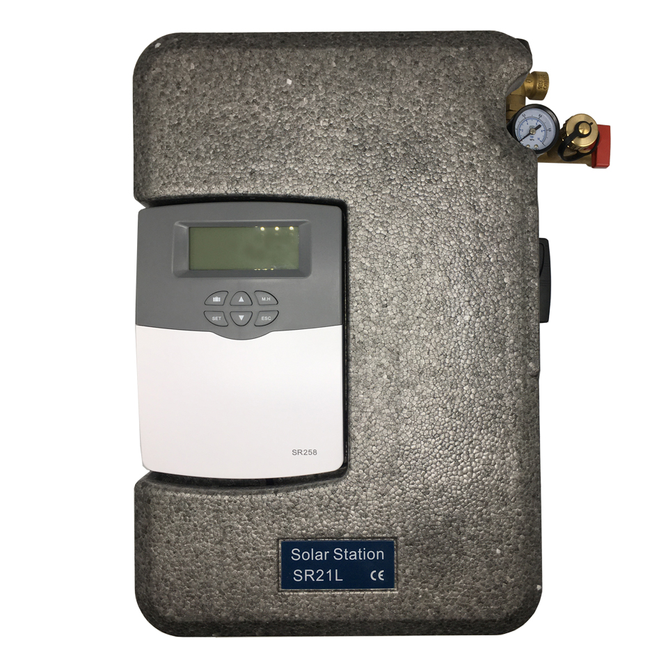 SR21L-f-Z Solarthermie Basic Paket – Linuo Ritter Flachkollektoren – 10,0m² – Aufdachmontage