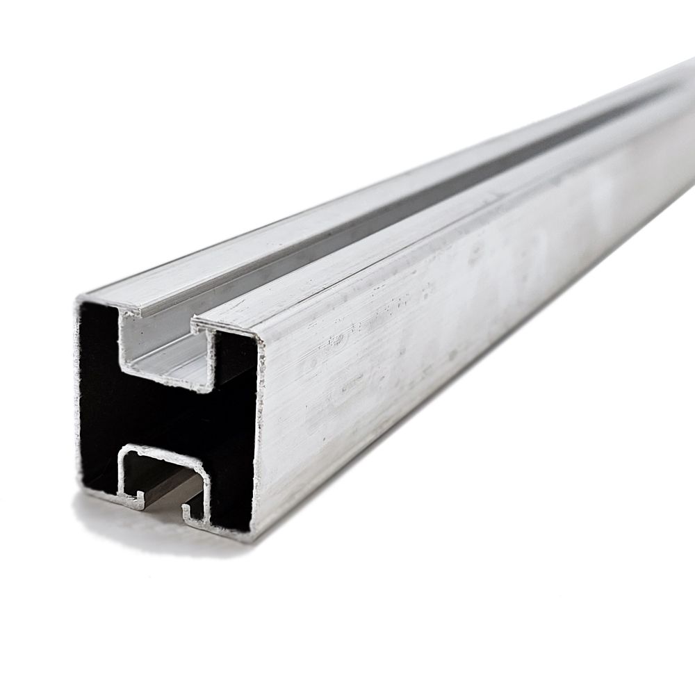 Aluprofil-001 6,10 Meter ALU-Trägerprofil - Montageprofil Montageschiene Aluminiumprofil Stange - 0% MwSt.