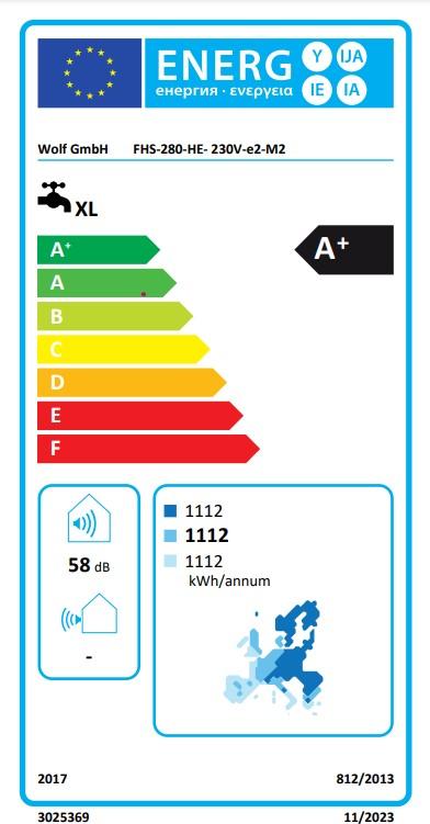 Wolf Warmwasser-Wärmepumpe FHS-280-HE (R134a) Wolf Warmwasser-Wärmepumpe FHS-280-HE (R134a)