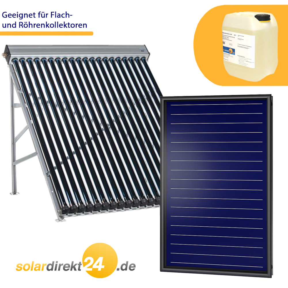 Hochtemperaturbeständige Solarflüssigkeit Coracon Sol 5HF bis +260°C Hochtemperaturbeständige Solarflüssigkeit Coracon Sol 5HF bis +260°C