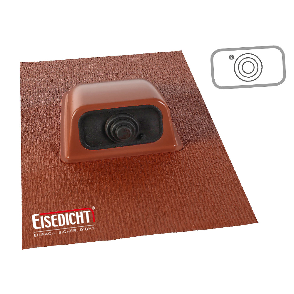 SDR0001R-01 AufdachDicht Einzeldurchführung Rohrdurchführung Dachdurchführung