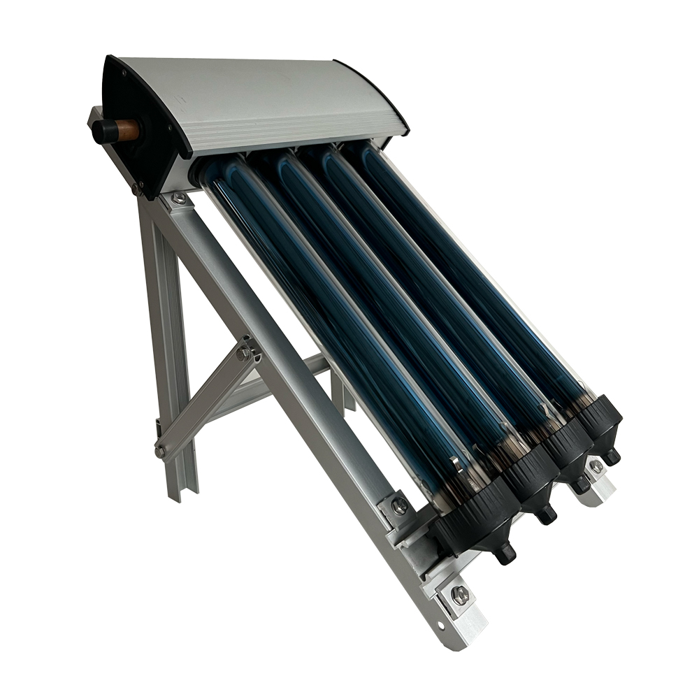 Mini Eurotherm-Solar PRO Vakuumröhrenkollektor - 4 Röhren (0,30 m²)