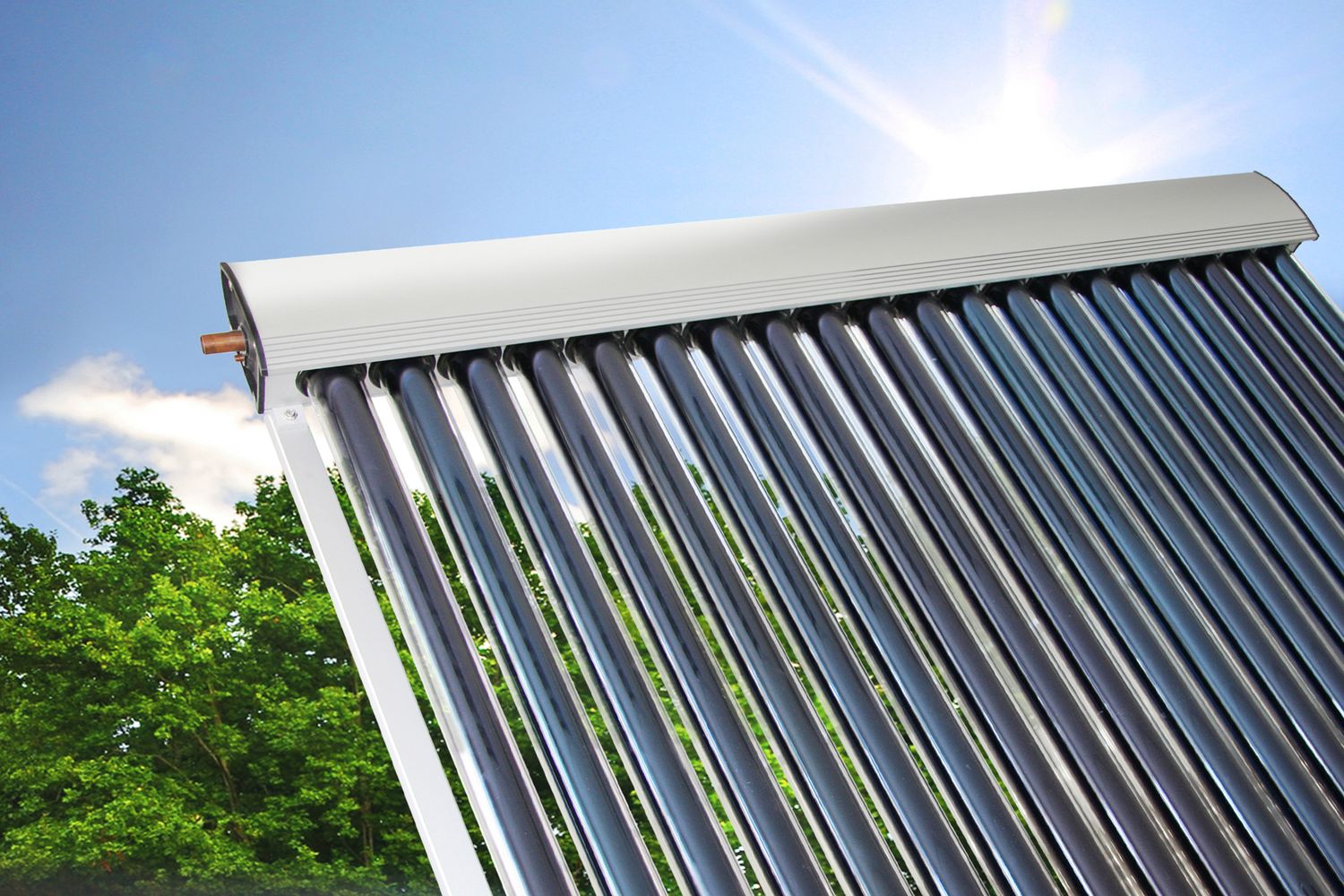 Eurotherm-Solar-PRO-Vakuumroehrenkollektor Vakuumröhrenkollektor Sonnenkollektor Eurotherm-Solar PRO - 30R (4,58m²)