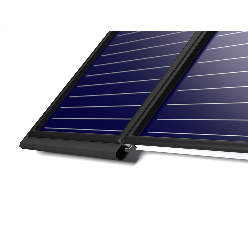 Aufdach Montageset für STI FKF 200 Vertikal-Flachkollektoren - einreihig mit Snap Cover Aufdach Montageset für STI FKF 200 Vertikal-Flachkollektoren - einreihig mit Snap Cover