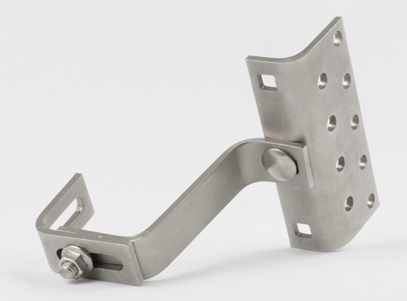 Dachhaken-verstellbar Dachhaken Edelstahl 3-fach verstellbar für Dachsteine, Dachziegel und Dachpfannen