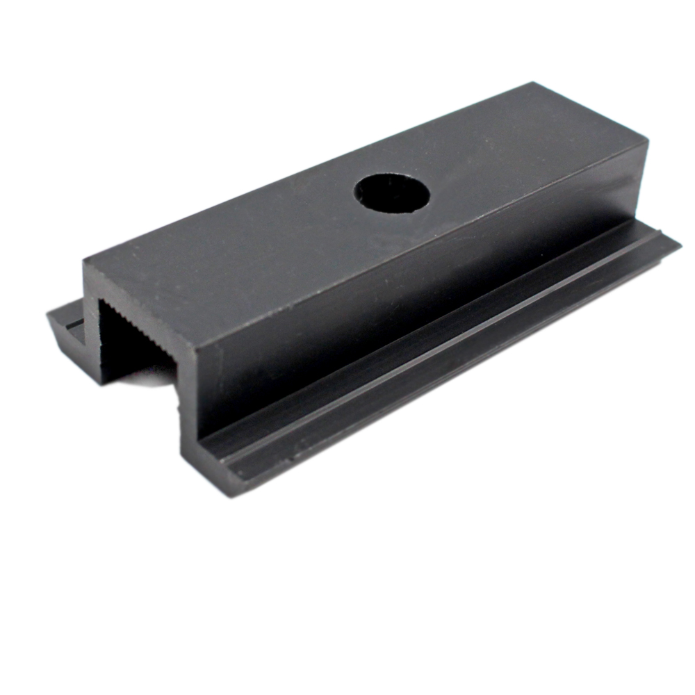 9745-se03 2er-Set Universal Mittelklemme für 30-50 mm Module schwarz Solar Photovoltaik 0% MwSt.