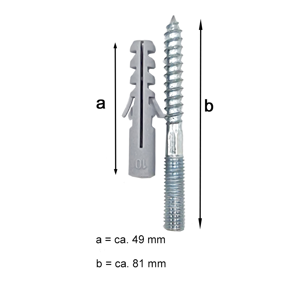 3032269-03 4er-Set Ovalschellen DN20 Montageset Aeororapid 48 - 54 mm Rohrschellen