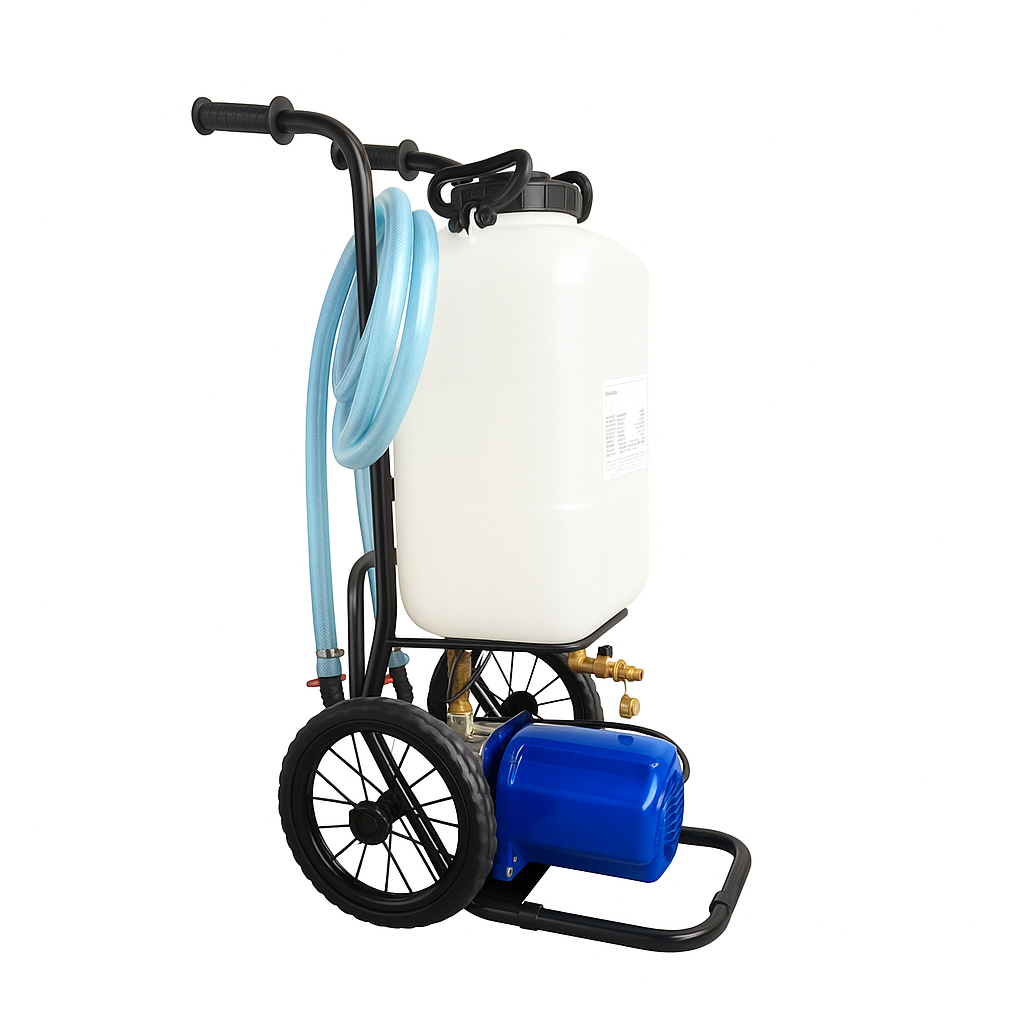 Solar- Befüllstation inkl. 25 Liter Tank Befüllpumpe Solarthermie Solarflüssigkeit