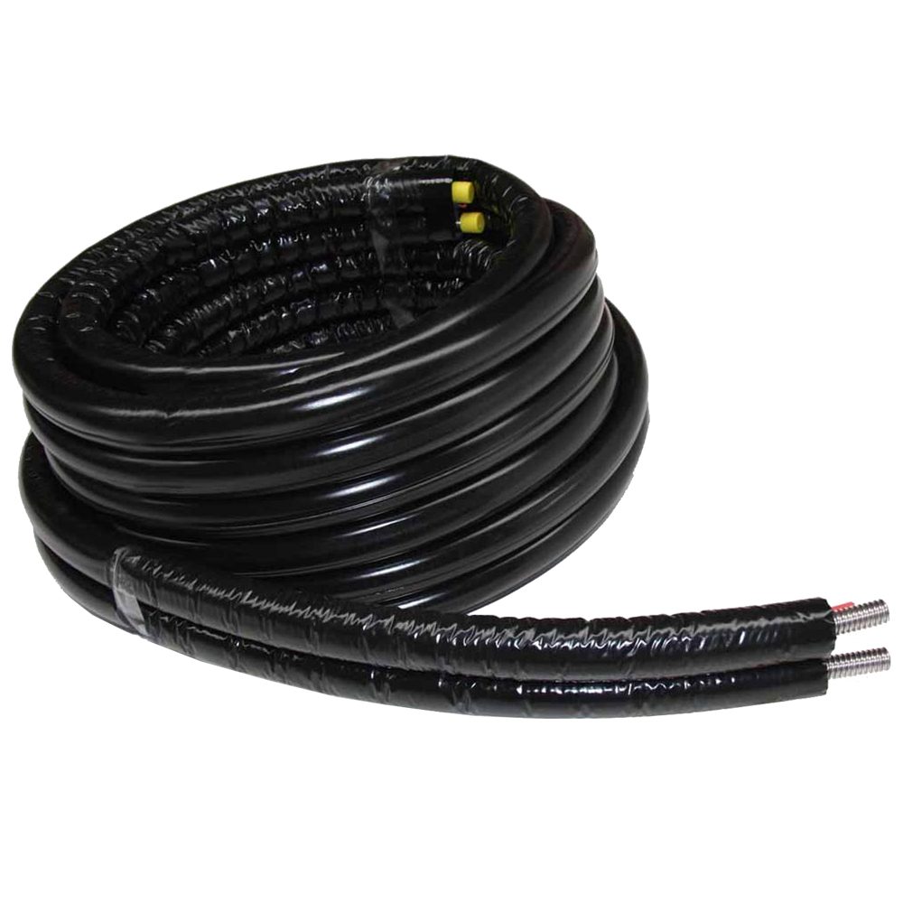 Wellrohr-01 DN25 Solarleitung Doppelwellrohr Edelstahlwellrohr 14mm Isolierung