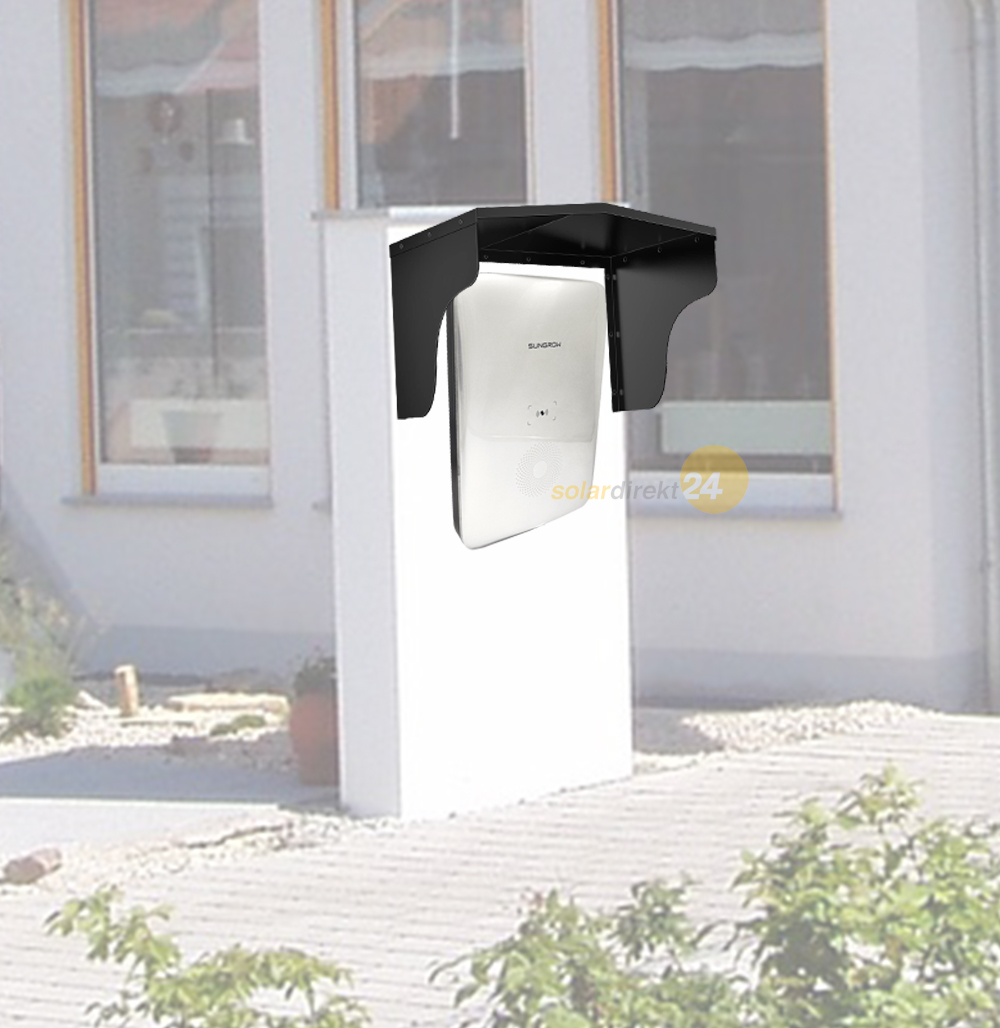 Wallbox Wetterschutz Übderdachung Schutzdach Regenschutz e-Auto Ladestation Wallbox Wetterschutz Übderdachung Schutzdach Regenschutz e-Auto Ladestation
