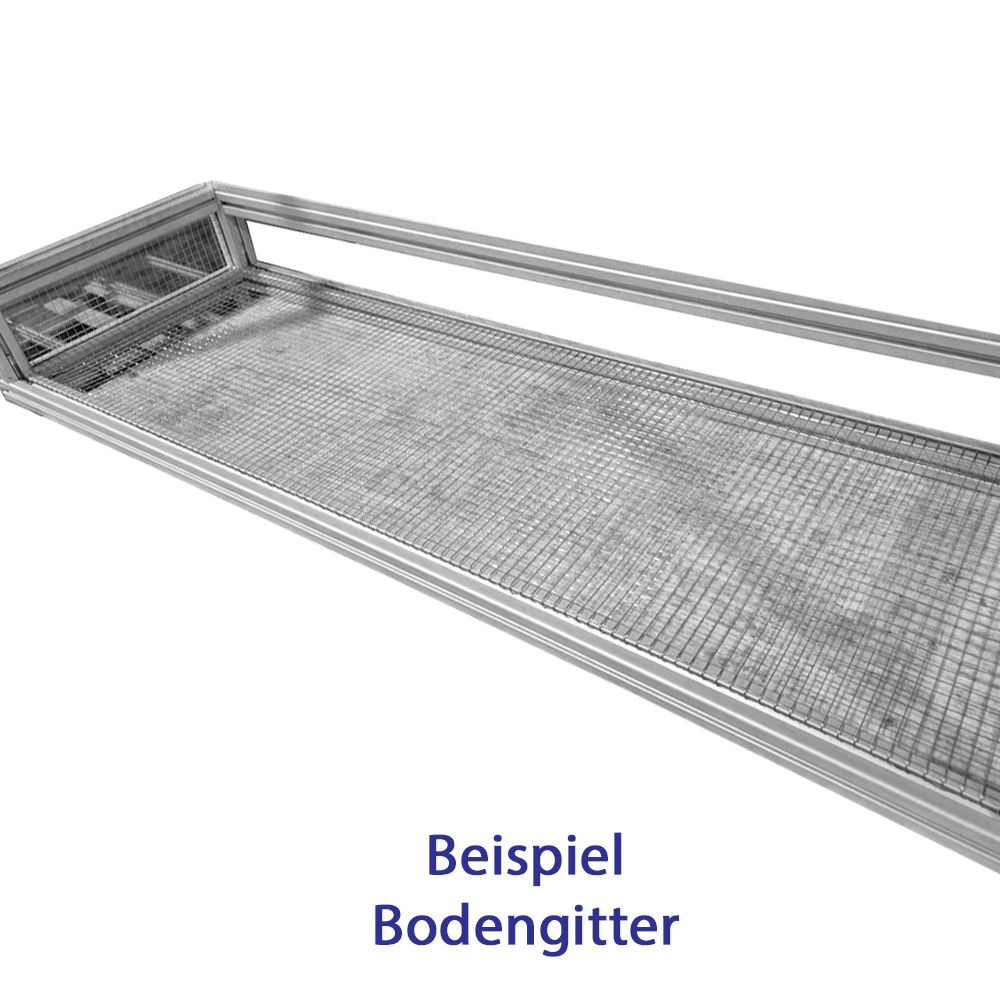 STI Wechselrichterunterstand Größe L aus Aluminium – Profi-Wetterschutz für PV-Wechselrichter & Batteriespeicher, belüftet, individualisierbar