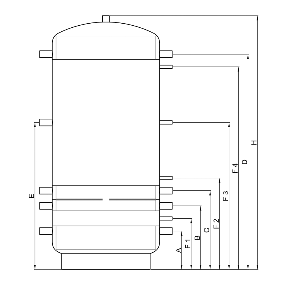 TWL Wärmepumpen-Schichtspeicher mit Schichtleitkrempe® – Effiziente Warmwasser- & Heizungsunterstützung TWL Wärmepumpen-Schichtspeicher mit Schichtleitkrempe® – Effiziente Warmwasser- & Heizungsunterstützung