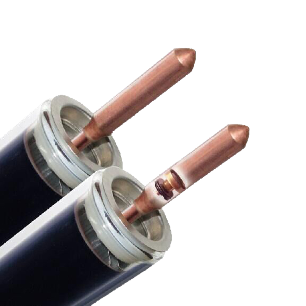 HeatPipe-01 Vakuumröhrenkollektor Sonnenkollektor Eurotherm-Solar CPC - 24R (5,29 m²) Temperaturbegrenzung -  Black Line