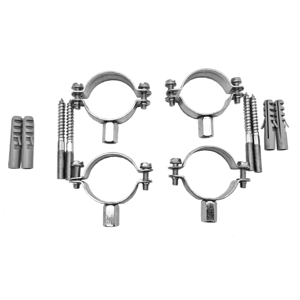 3032269-01 4er-Set Ovalschellen DN20 Montageset Aeororapid 48 - 54 mm Rohrschellen