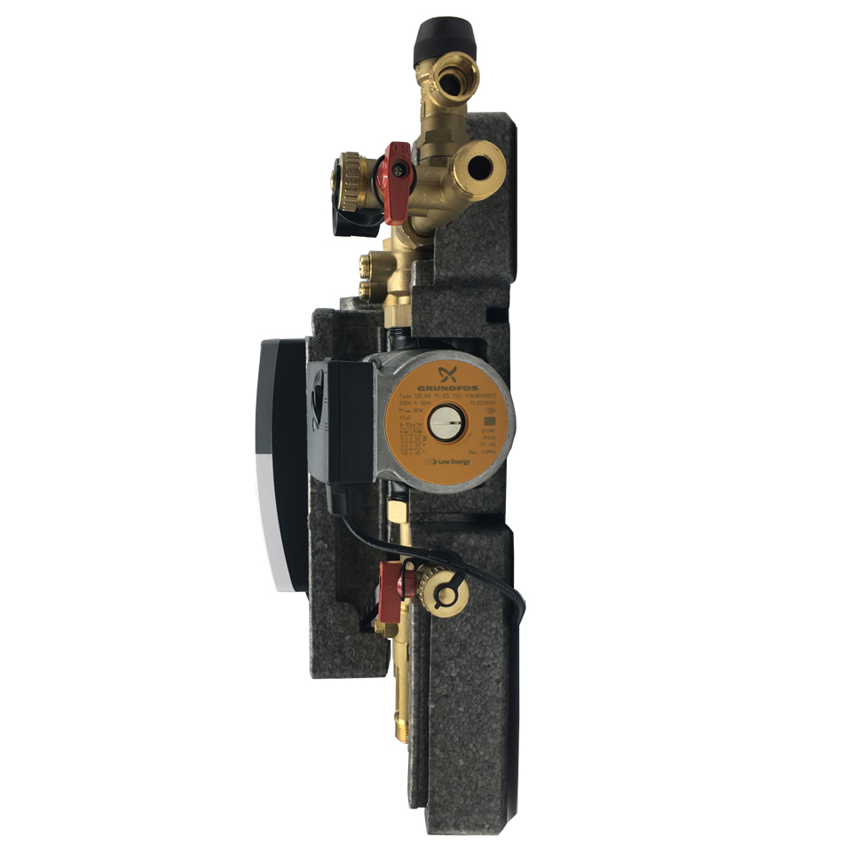 SR21L-PUMPE Solarthermie Basic Paket – Linuo Ritter Flachkollektoren – 10,0m² – Aufdachmontage