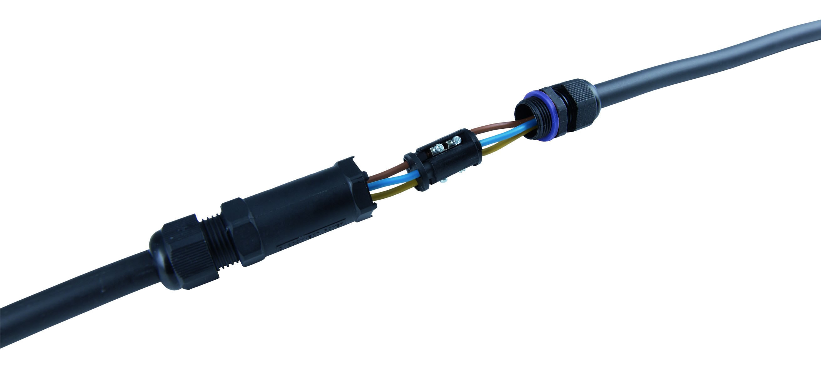 Heitronic-2 Heitronic 45608 wasserdichter Kabelverbinder 3-polig IP68
