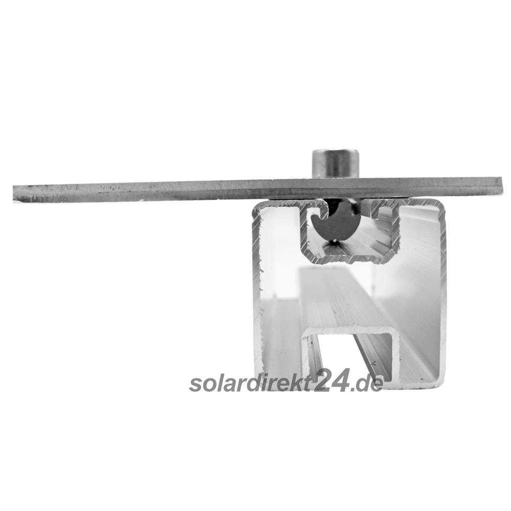 9701-Set-05 Kreuzverbandplatte für Aluprofil inkl. Montagematerial Verbinder Kreuzverbinder