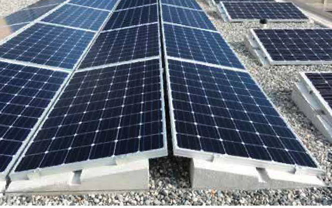 BALLAST-11-K4 SUN BALLAST Flachdachmontage Unterkonstuktion PV Module 11° Neigung - 42kg