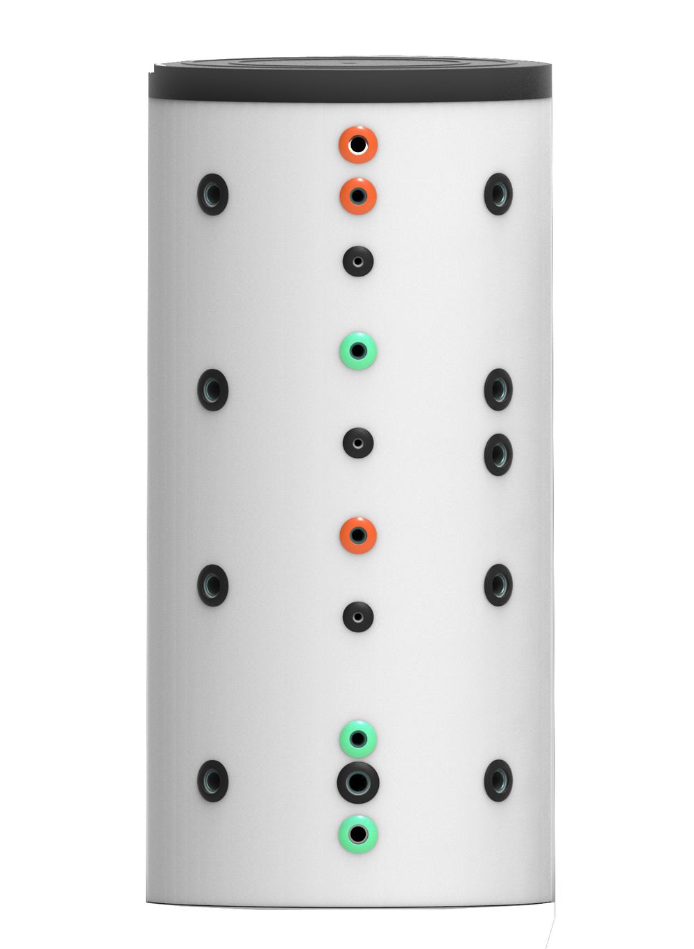 Hygiene-Kombispeicher-mit-2WT Hygiene-Kombi-Speicher mit zwei Wärmetauscher 825 Liter Ø 79 cm