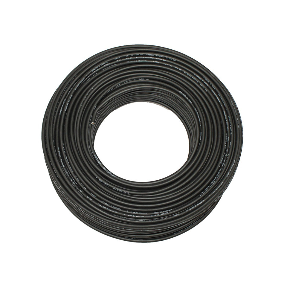 FlexiSun100_ibc PV-Solarkabel IBC FlexiSun 1x4mm² Schwarz – 100 Meter - 0% MwSt.