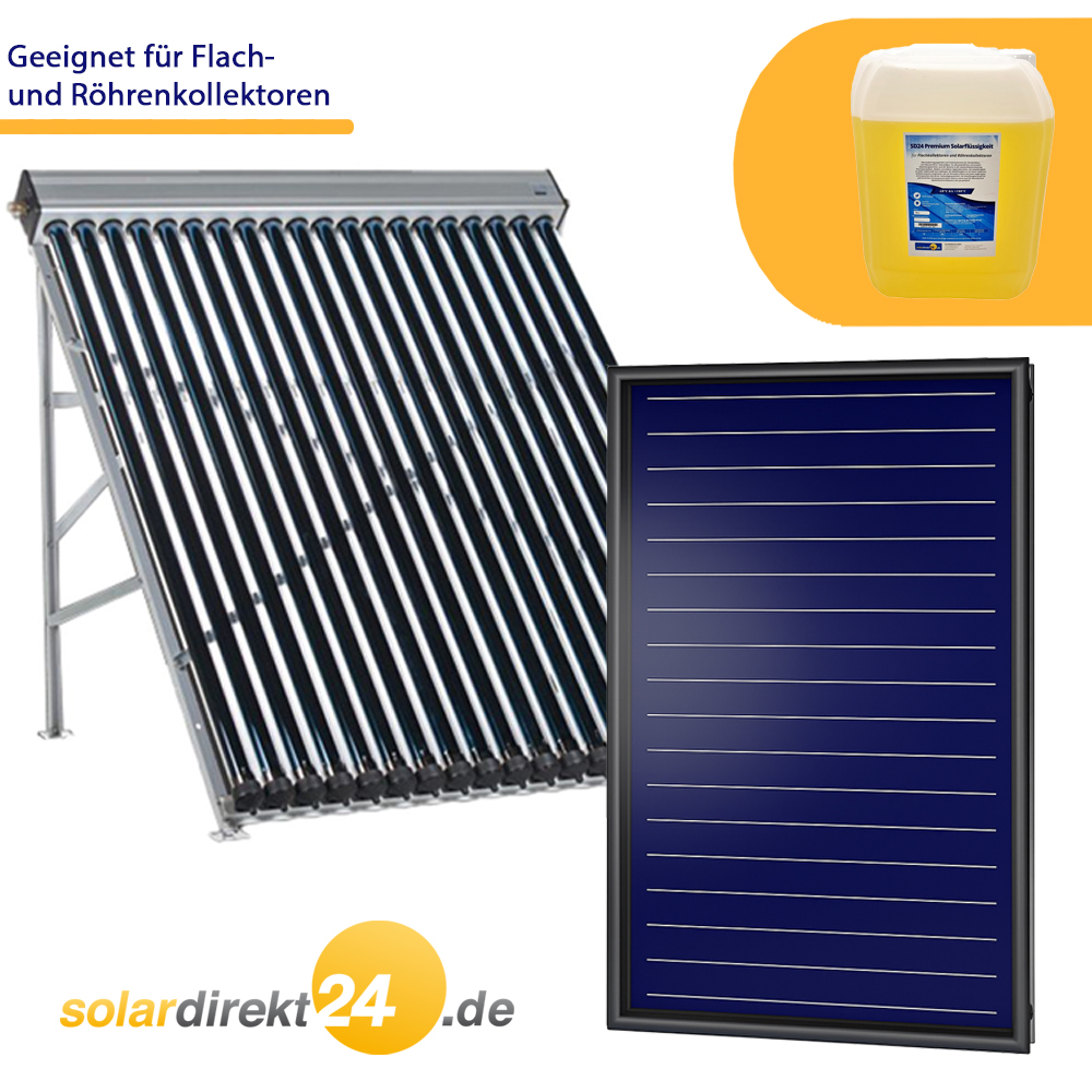 Solarflüssigkeit Frostschutz bis -28°C Wärmeträgermedium Solarliquid