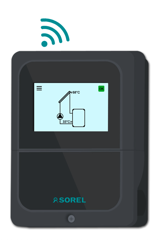 SOREL Solarsteuerung Solarregler Temperaturdifferenzsteuerung TDC SMART BASIC (inkl. 2 x PT1000 Fühler) SOREL Solarsteuerung Solarregler Temperaturdifferenzsteuerung TDC SMART BASIC (inkl. 2 x PT1000 Fühler)