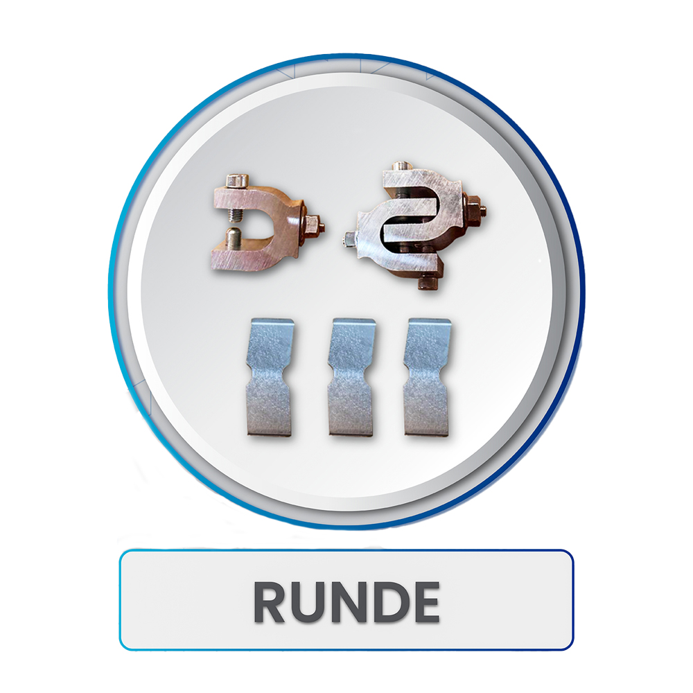 SH-MTG-SH-R-01 Balkon Solarhalterung für runde senkrechte Geländerstäbe 1 Modul Balkonkraftwerk- 0% MwSt.