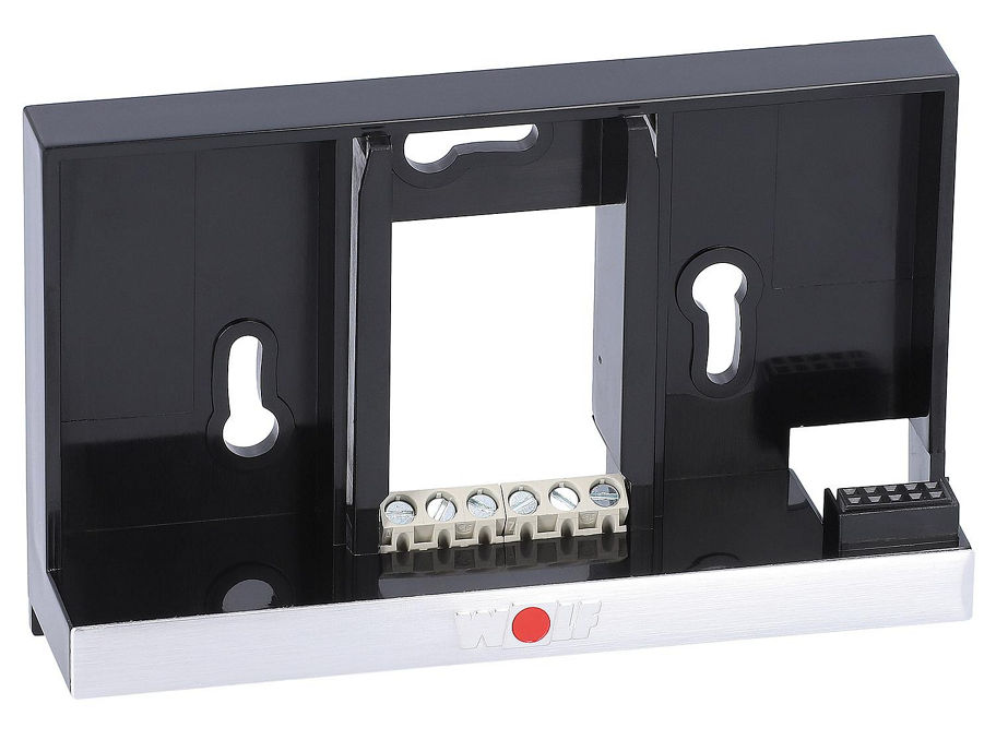Wolf Wandsockel für BM-2 Bedienmodul, schwarz Wolf Wandsockel für BM-2 Bedienmodul, schwarz