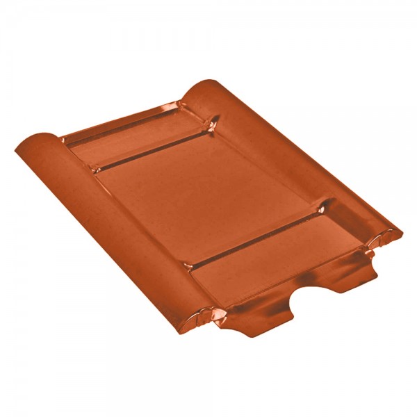 Unterlegplatte verzinkt Stahlblech Rot Typ Beton Metalldachplatte für Frankfurter Pfanne