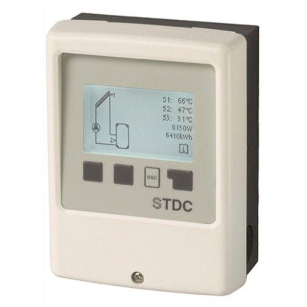 Solarsteuerung Solarregler Temperaturdifferenzsteuerung STDC V3 (mit Fühler)