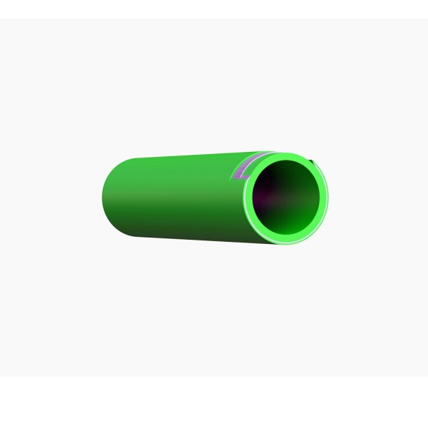 Aqua-Plus - PPR Rohr Stangen L = 2 m d = 25 x 3,5 mm Alu verstärkt, grün – 2 Meter