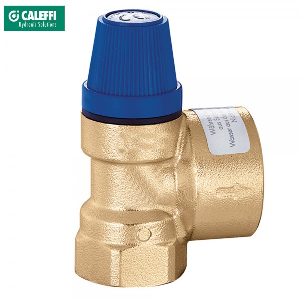 Caleffi Membran Sicherheitsventil 6bar bis 10bar Überdruckventil Wasser